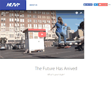Tablet Screenshot of huvrtech.com